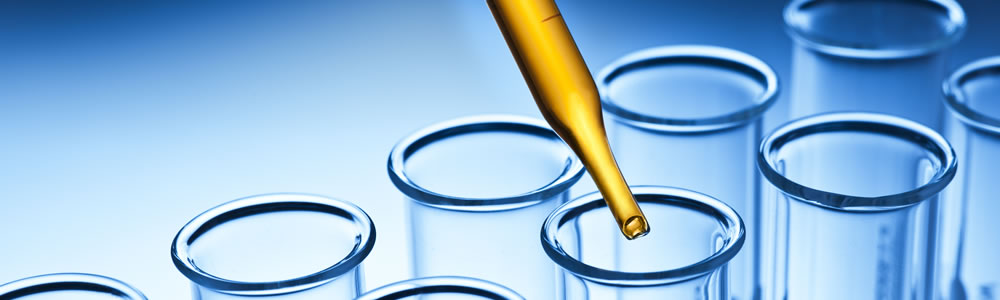test tubes and pipette