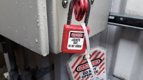 Machine Maintenance Lock