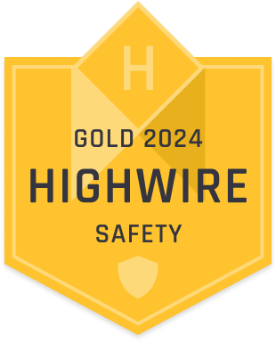 Gold 2024 Highwire logo